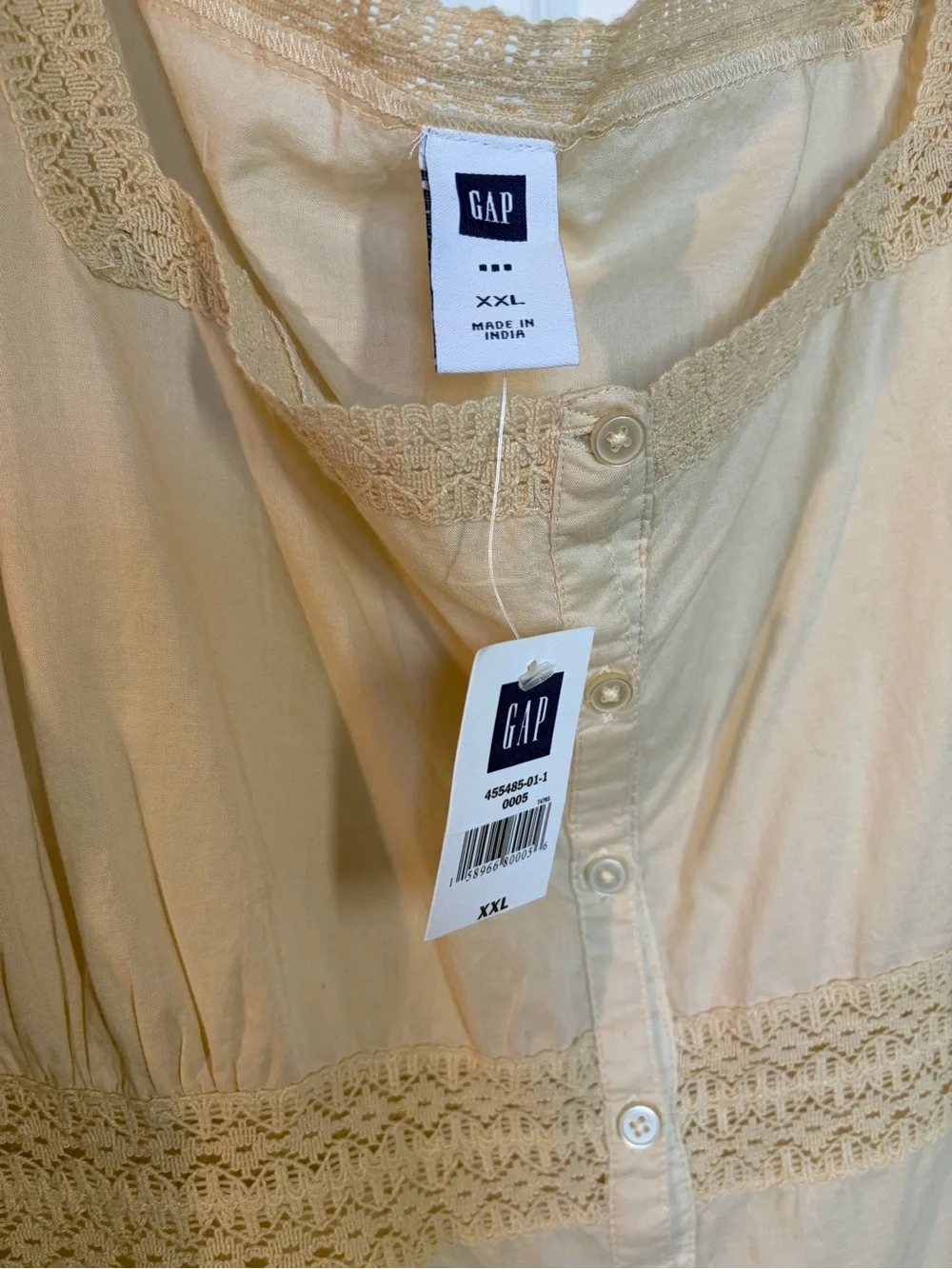 GAP waist blouse easy